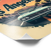 ロサンゼルス フォトプリント            (角)