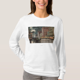 ロサンゼルス、ブロードウェイのCAStreetの眺めの Tシャツ