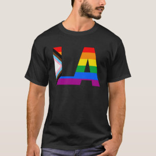 ロサンゼルス プライド LGBTQ プログレスプライド Tシャツ