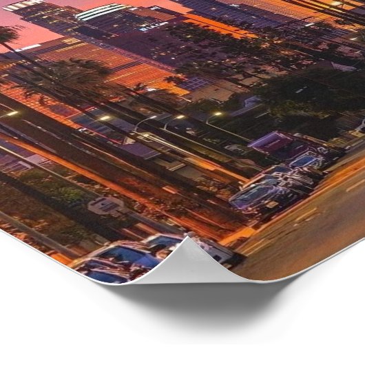 ロサンゼルス ポスター (角)