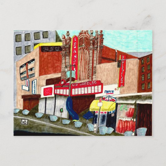 ロサンゼルス ポストカード (正面)