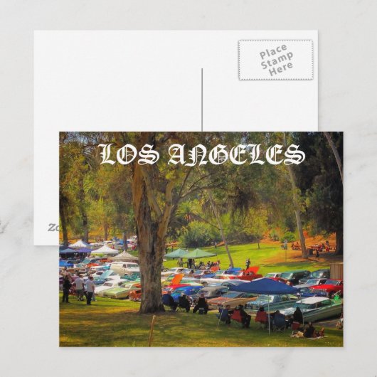 ロサンゼルス ポストカード (正面/裏面)