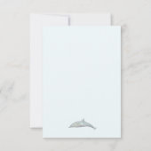 ロサンゼルス、マリブより、感謝を込めて サンキューカード (裏面)