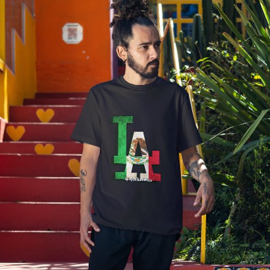 ロサンゼルス メキシコ国旗 Tシャツ