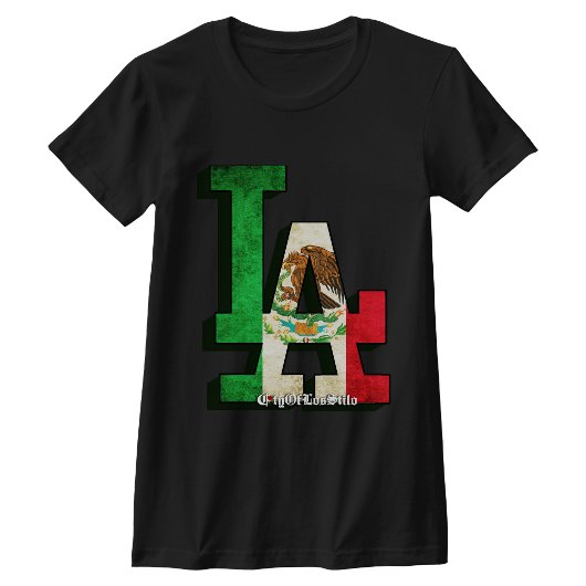 ロサンゼルス メキシコ国旗Tシャツ Tシャツ