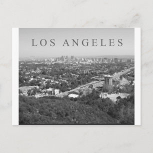 ロサンゼルス モノクロ ポストカード