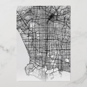 ロサンゼルス・ラブ・ロケーター | 結婚式　保存日 箔招待状 (裏面)