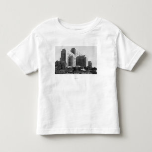 ロサンゼルス、総合病院のカリフォルニアの眺め トドラーTシャツ
