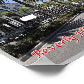 ロサンゼルス- Beverly Hills - Rodeo Drive - USA ポスター (角)