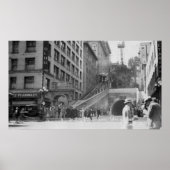 ロサンゼルス、CAアンデルスフライト通り車 ポスター (正面)