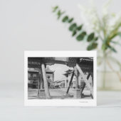 ロサンゼルス、CAニューチャイナタウン通りシーン ポストカード (スタンド正面)