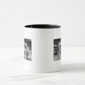 ロサンゼルス、CAニューチャイナタウン通りシーン マグカップ (中央)