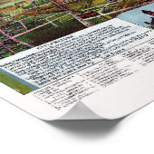 ロサンゼルス、CAパノラママップ – 1894 ポスター (角)