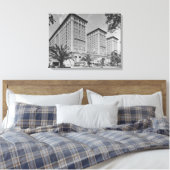 ロサンゼルス、CAビューオブビルトモアホテルアンドスティーレ キャンバスプリント (インサイチュ (寝室))