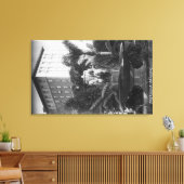 ロサンゼルス、CAビューオブペリシングスクエア キャンバスプリント (インサイチュ (リビング))