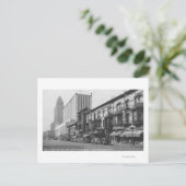 ロサンゼルス、CA郵便局とオールドメイン ポストカード (スタンド正面)