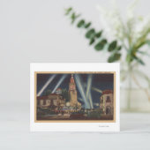 ロサンゼルス、CAFox Carthay Circleシアタービュー ポストカード (スタンド正面)