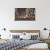 ロサンゼルス、CASouth 6日からのブロードウェイ キャンバスプリント (インサイチュ (寝室))