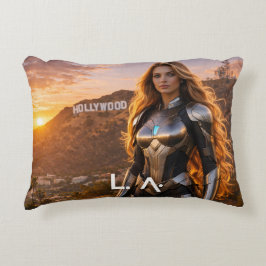 ロサンゼルス - LA アクセントクッション