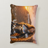 ロサンゼルス - LA アクセントクッション (裏面(縦))