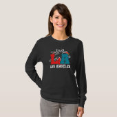 ロサンゼルス LA カリフォルニア  3 Tシャツ (正面フル)