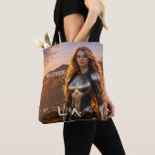 ロサンゼルス - LA トートバッグ (クローズアップ)