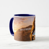 ロサンゼルス - LA マグカップ (正面左)