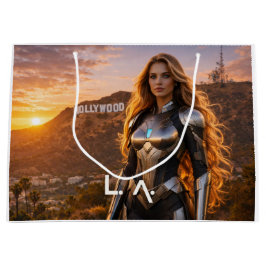 ロサンゼルス - LA ラージペーパーバッグ