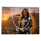 ロサンゼルス - LA ラージペーパーバッグ (裏面)