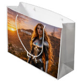 ロサンゼルス - LA ラージペーパーバッグ (裏面アングル)