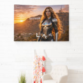 ロサンゼルス - LA 横断幕 (インサイチュ)