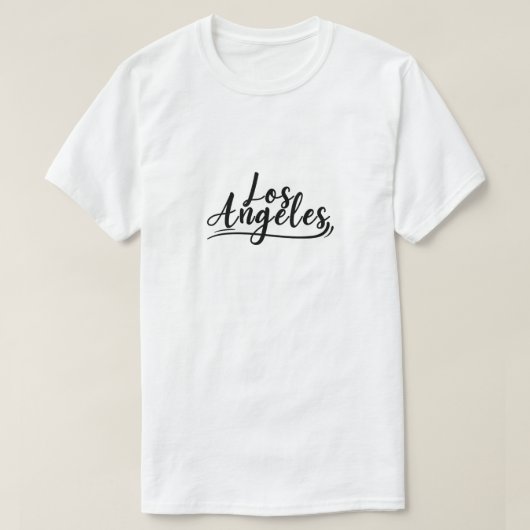 ロサンゼルス Tシャツ (デザイン正面)