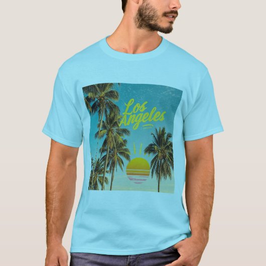 ロサンゼルス Tシャツ (正面)