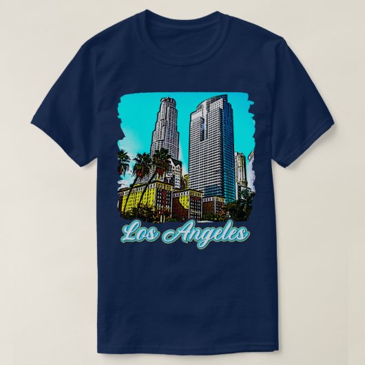 ロサンゼルス Tシャツ (デザイン正面)