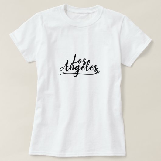 ロサンゼルス Tシャツ (デザイン正面)