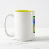 ロサンゼルスCAサン&パームズカップ ツートーンマグカップ (左)