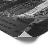 ロサンゼルスCAダウンタウンビュー – シティホール ポスター (角)