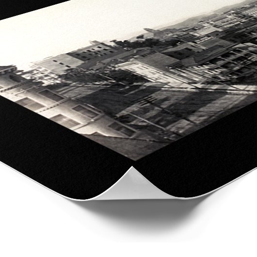 ロサンゼルスCA写真1907 ポスター (角)