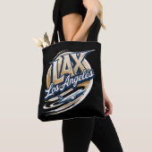 ロサンゼルスLAXエアポートコードトートバッグ トートバッグ (クローズアップ)
