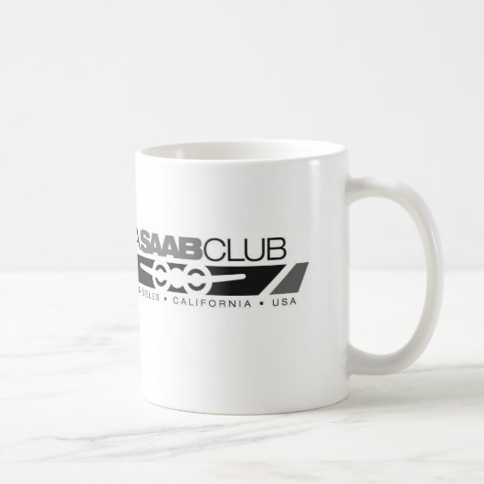 ロサンゼルスSAABクラブマグ コーヒーマグカップ (右)