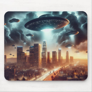ロサンゼルスUFO侵攻 マウスパッド