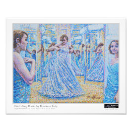 ロサンヌ・コティによるフィッティングルームのポスター フォトプリント