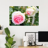 ロサ・ピエール・デ・ロンサール[ポスター] ポスター (ホームオフィス)