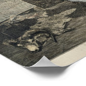 ロサ・ボヌールがスタジオで ポスター (角)