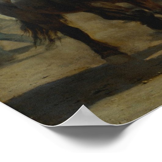 ロサ・ボンフェールの美しい「馬のフェア」 ポスター (角)