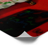 ロサC. Petherick：クリスマスショッピング ポスター (角)