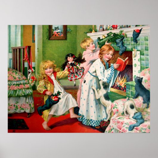 ロサC. Petherick：クリスマスショッピング ポスター (正面)