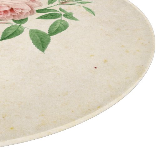 ロザインディカフラグランス植物性イラストレーション カッティングボード (角)