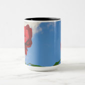 ロザドンフアンと青い空のマグカップ マグカップ (中央)