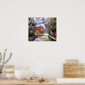 ロザノヴァレッドハウス1910 ポスター (キッチン)